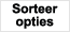 Sorteer opties knop - Acclaim Sorteer opties knop - Acclaim